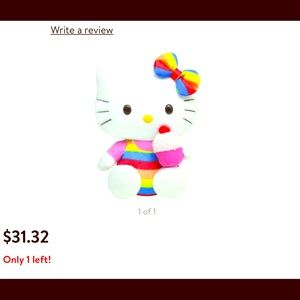 TY Beanie Baby - HELLO KITTY (Cupcake) (5.5 inch)